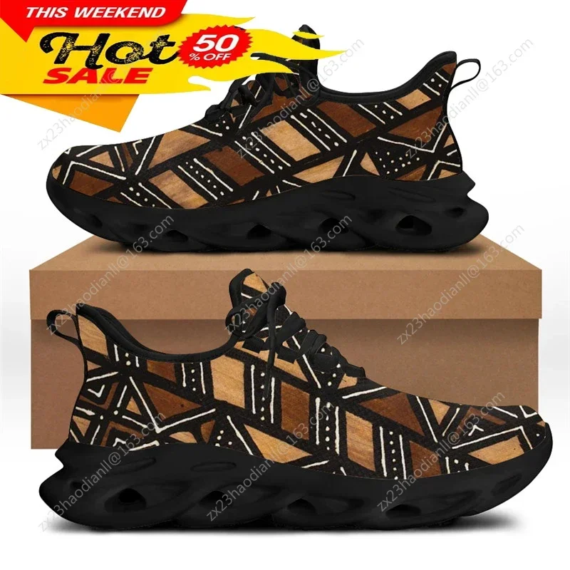 Running Shoes Women - Tênis Masculino com Estampa Tribal Étnica