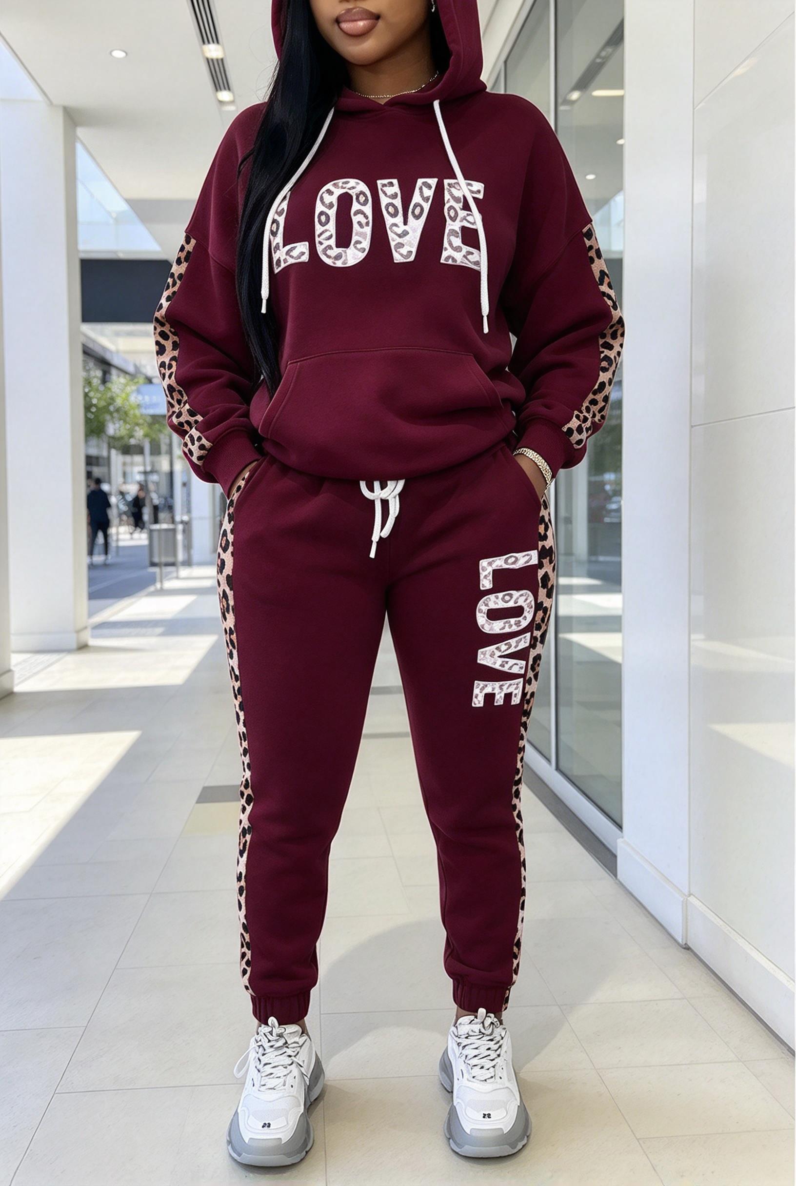 Joggers Pants - Conjunto de treino com capuz e