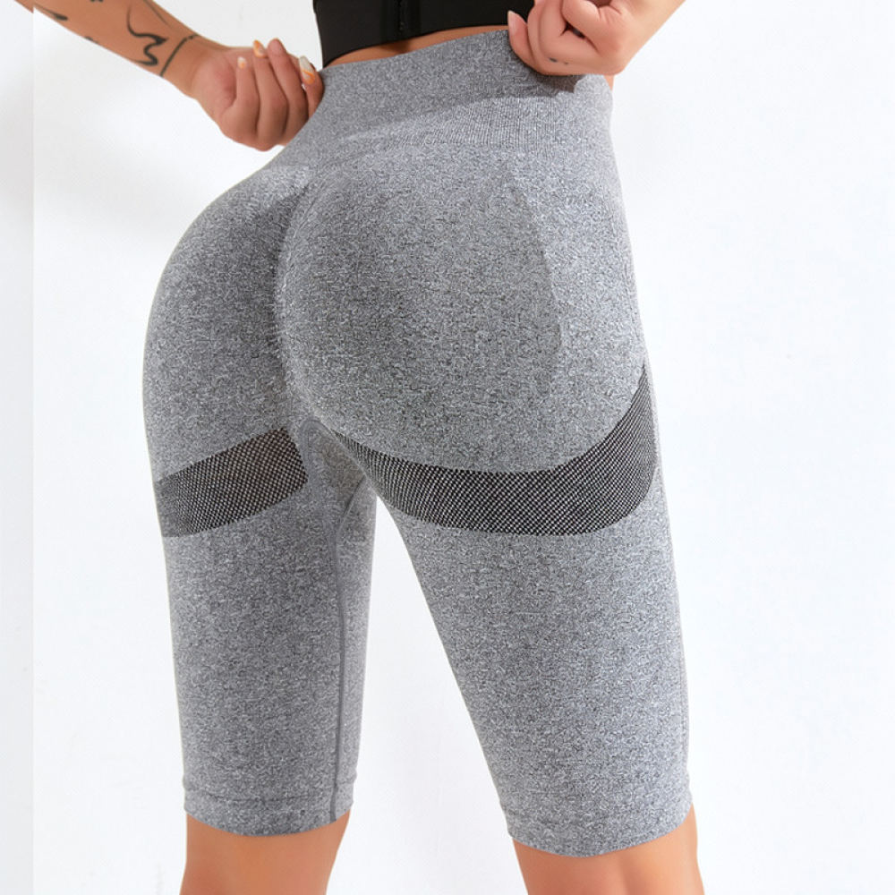 Shorts de yoga de cintura alta - Running Gear Junior avaliação e preço